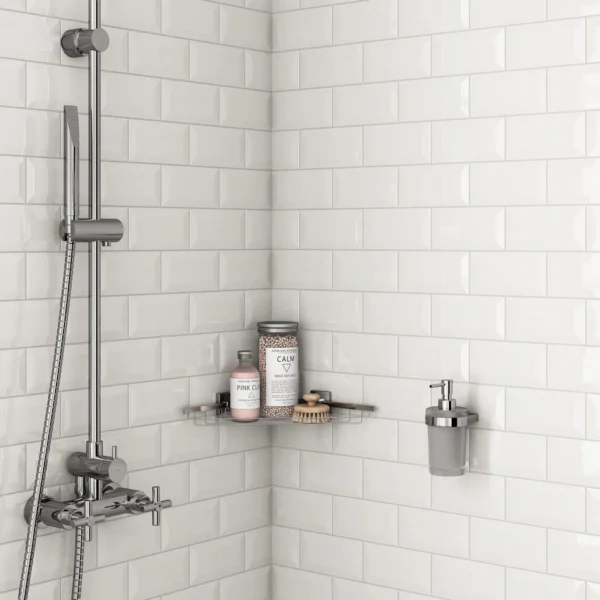 Polar White Beveled Glossy