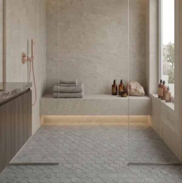 Lustra Hex Mosaic .51 SF/PC Matte