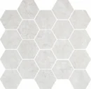 Lustra Hex Mosaic .51 SF/PC Matte - Pearl