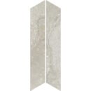 4x21 Majesta Bianco Reale Chevron Matte