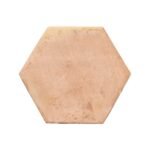 12" SALTILLO HEX 1.2 PC PER SF RAW UNSEALED