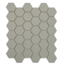 2" Hexagon - Gray