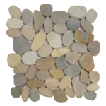 Tumbra 12x12 - 12"x12", Seabreeze Sliced & Tumbled