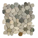 Tumbra 12x12 - 12"x12", Seabreeze Rounded Tumbled