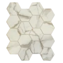 Marcella 3×3 Hexagon - Ivorya
