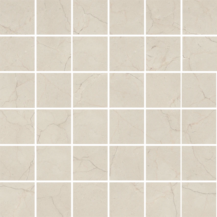 12x12 Marmo Dorato 2x2 Mosaic Satin