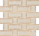 12x12 Marmo Dorato Basket Weave