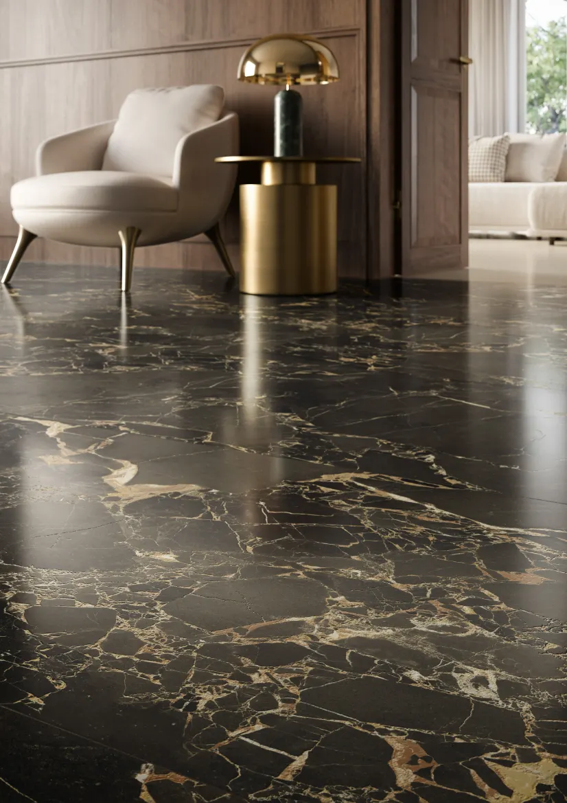 12x24 Marmo Nero Satin - Image 4